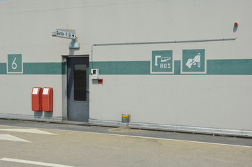 Parking garage, signalitique