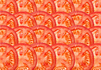 Background from tomatoes