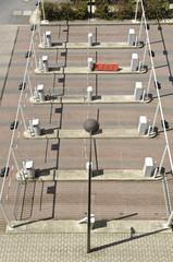 Parking garage, signalétique