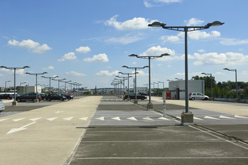 Parking garage, signalétique