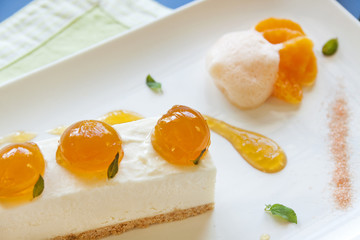 Mandarin Cheese Cake