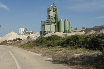 Industrie, usine, construction du b&acirc;timent