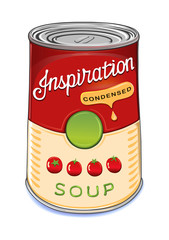 Can of condensed tomato soup Inspiration