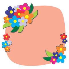 flower border background
