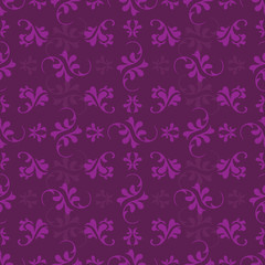 Purple leaf pattern