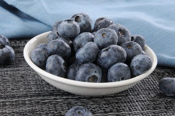 Delicious fresh blueberries