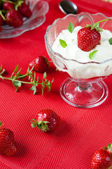 delicious strawberry dessert