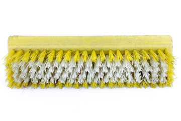 Yellow dirty scrubber