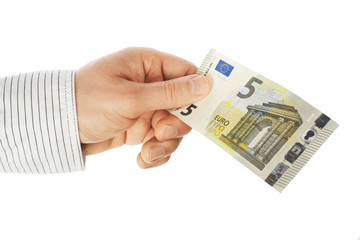 new 5 Euro banknote