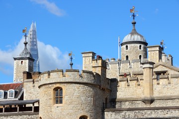 Fototapeta na wymiar Londyn, Wielka Brytania - Wieża