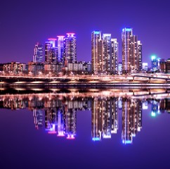 Obraz premium Gangnam District of Seoul, South Korea