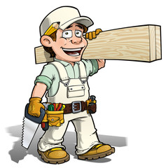 Handyman - Carpenter White