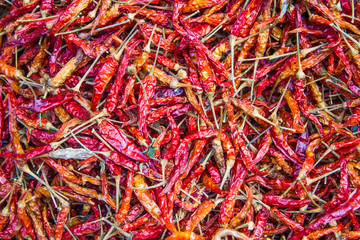 Dried chilli.