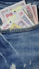 Money in the pocket