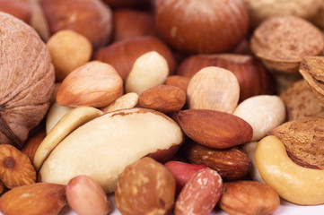 Tasty nuts and musli bars