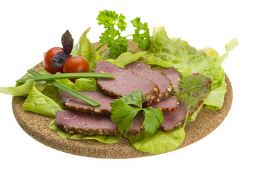 Smoked beef
