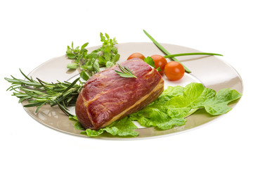 Smoked beef
