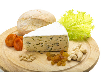 Cheese with mold