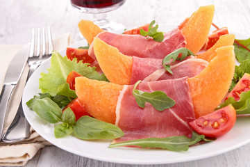 melon and prosciutto