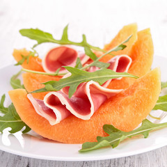 melon and prosciutto