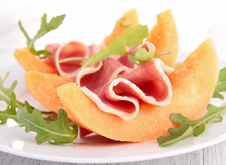melon and prosciutto