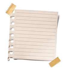 vintage note paper office business