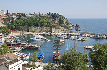 Türkei, alter Hafen von Antalya