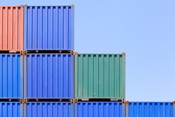 Fototapeta premium Containers shipping