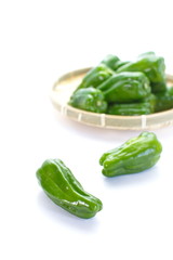 fresh green bell pepper