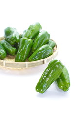 fresh green bell pepper