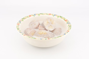 banana in coconut milk