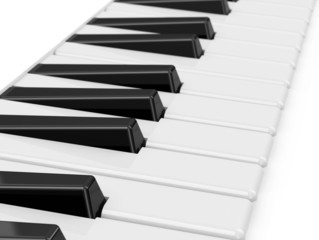 Die Pianotasten