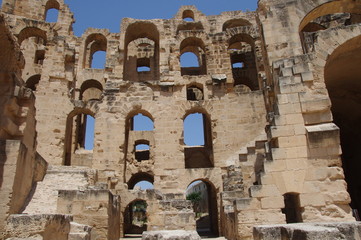 Ruiny rzymskiego koloseum