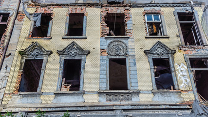 Dilapidated house in Katowice