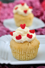Herz Cupcake
