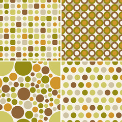 seamless retro pattern print - 52903029