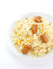 fried rice sausage