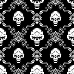 Skull Decorative Pattern
