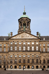 Fototapeta na wymiar Royal Palace in Amsterdam