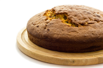 Donut with pine nuts