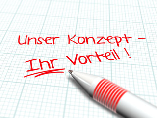 konzept