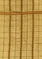 Towel Cloth Texture - Beige Grid
