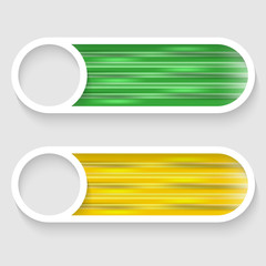 abstract vector button