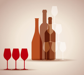 Wine background