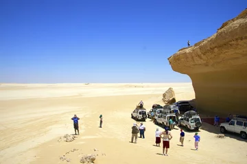 Fotobehang Jeep Safari Egitto - Baharia - Siwa - Qattara © fabriziobalconi