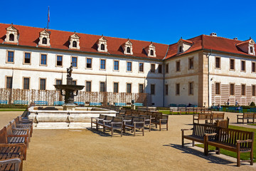 Naklejka premium Wallenstein garden