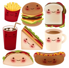 Fast Food Collection - Vector File EPS10