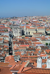 Fototapeta na wymiar View on beautiful Lisbon