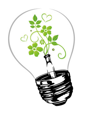 Glühbirne, Eco, Strom, Licht, Umwelt