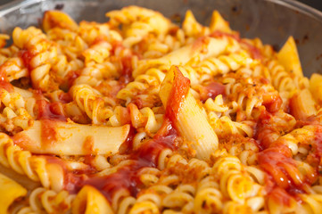 roast with the pasta